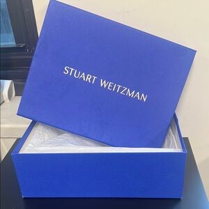 Stuart Weitzman Blue Shoe Box